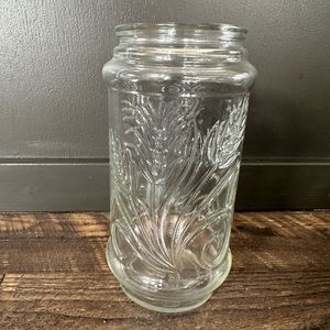 Vintage 1982 Planter’s Peanut jar.